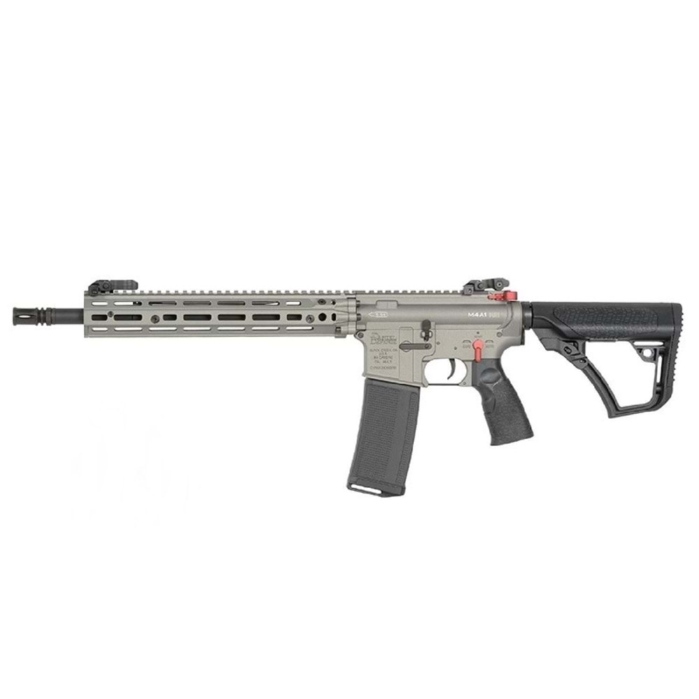 EMG Daniel Defense Lisanslı DDM4A1 RIII GUNMENTAL GREY Airsoft AEG Tüfek, CYMA Platin QBS