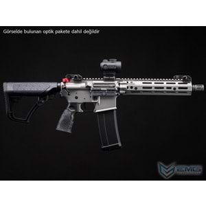 EMG HELIOS Daniel Defense Lisanslı MK18 RIII SILVER Airsoft AEG Tüfeği, CYMA Platinum