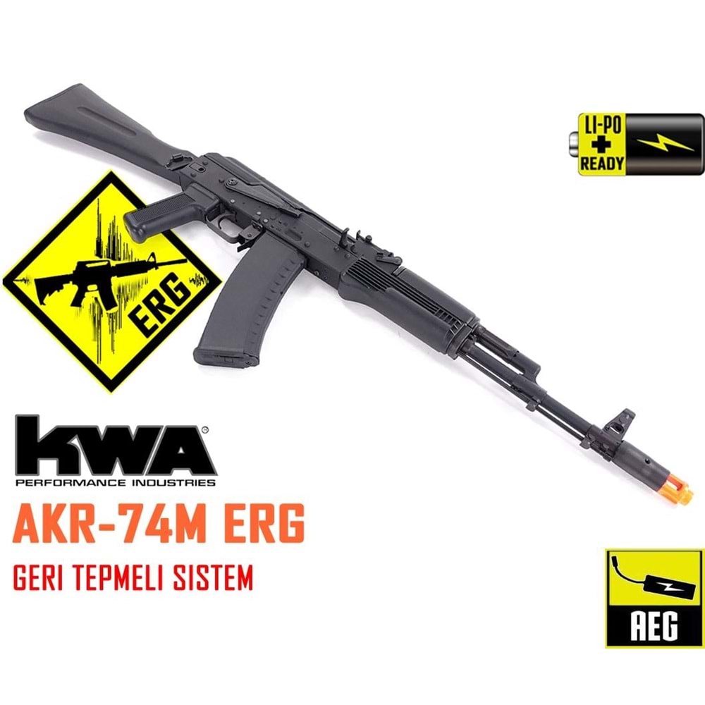 KWA AKR-74M ERG GERI TEPMELI AIRSOFT TUFEK