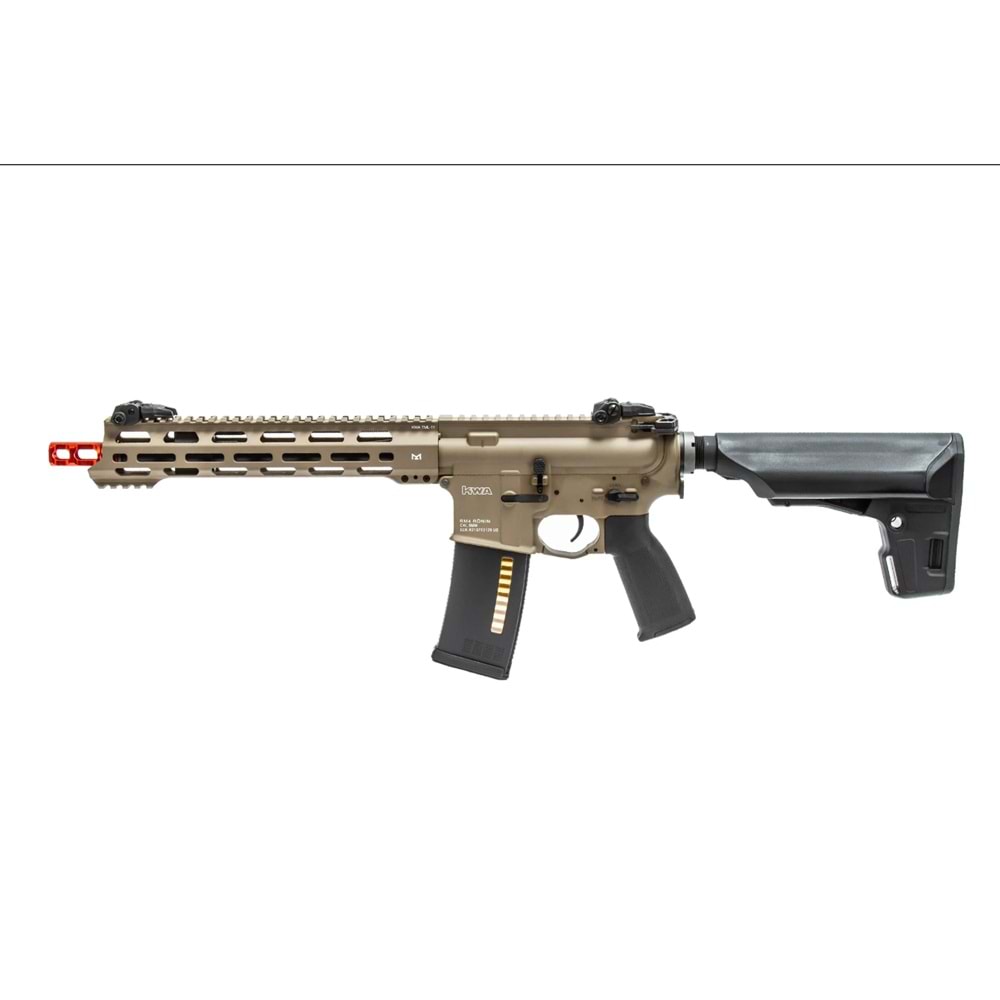 KWA Ronin T10 TAN RM4 3.0 AEG Geri Tepmeli Airsoft Tüfek