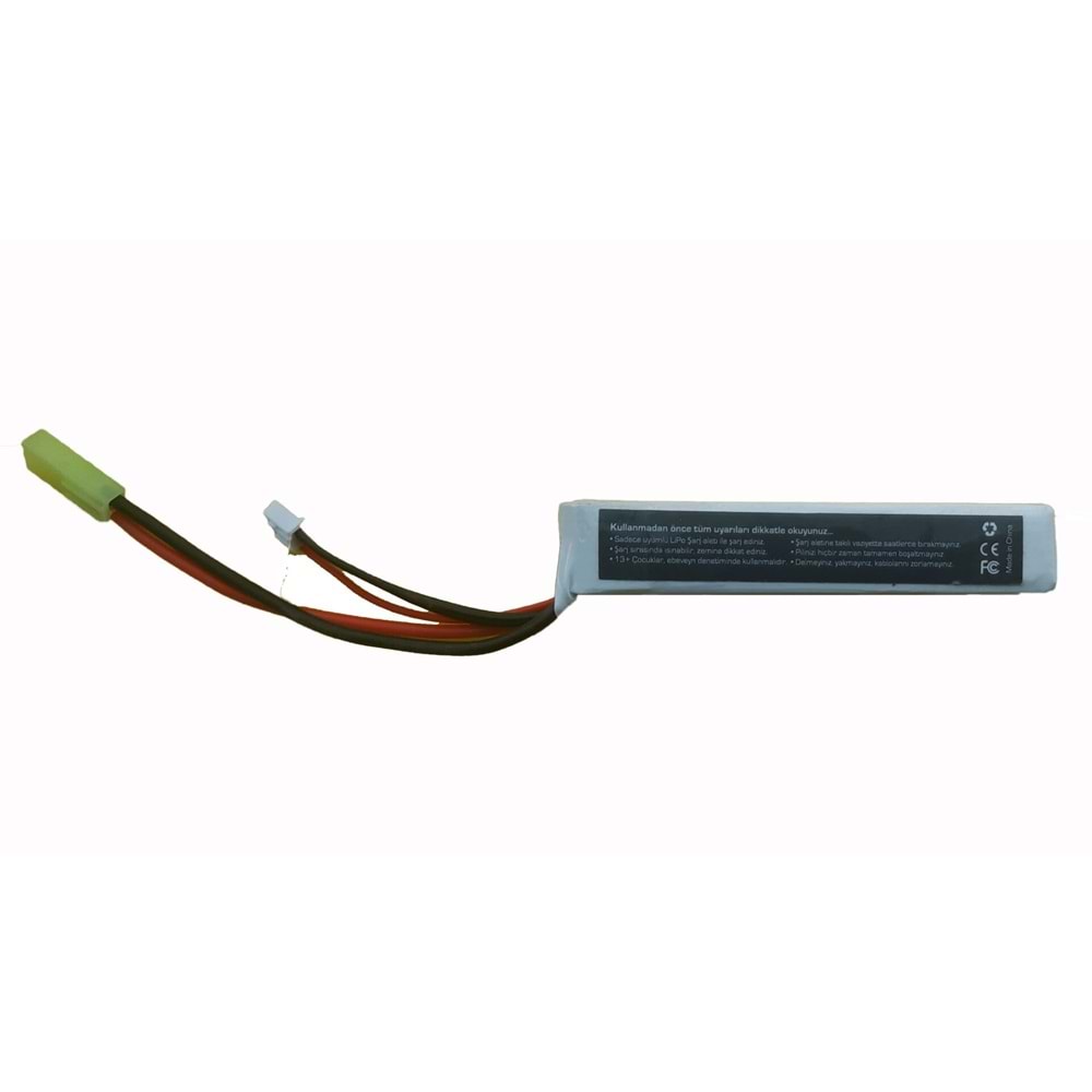 ISG 11.1V TEK PARCA MINISTICK TAMIYA 1200MAH 25C AİRSOFT LIPO PIL