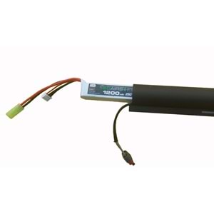 ISG 11.1V TEK PARCA MINISTICK TAMIYA 1200MAH 25C AİRSOFT LIPO PIL