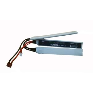 ISG 11.1V 3YAPRAK T-PLUG 1200MAH 25C AIRSOFT LIPO PIL