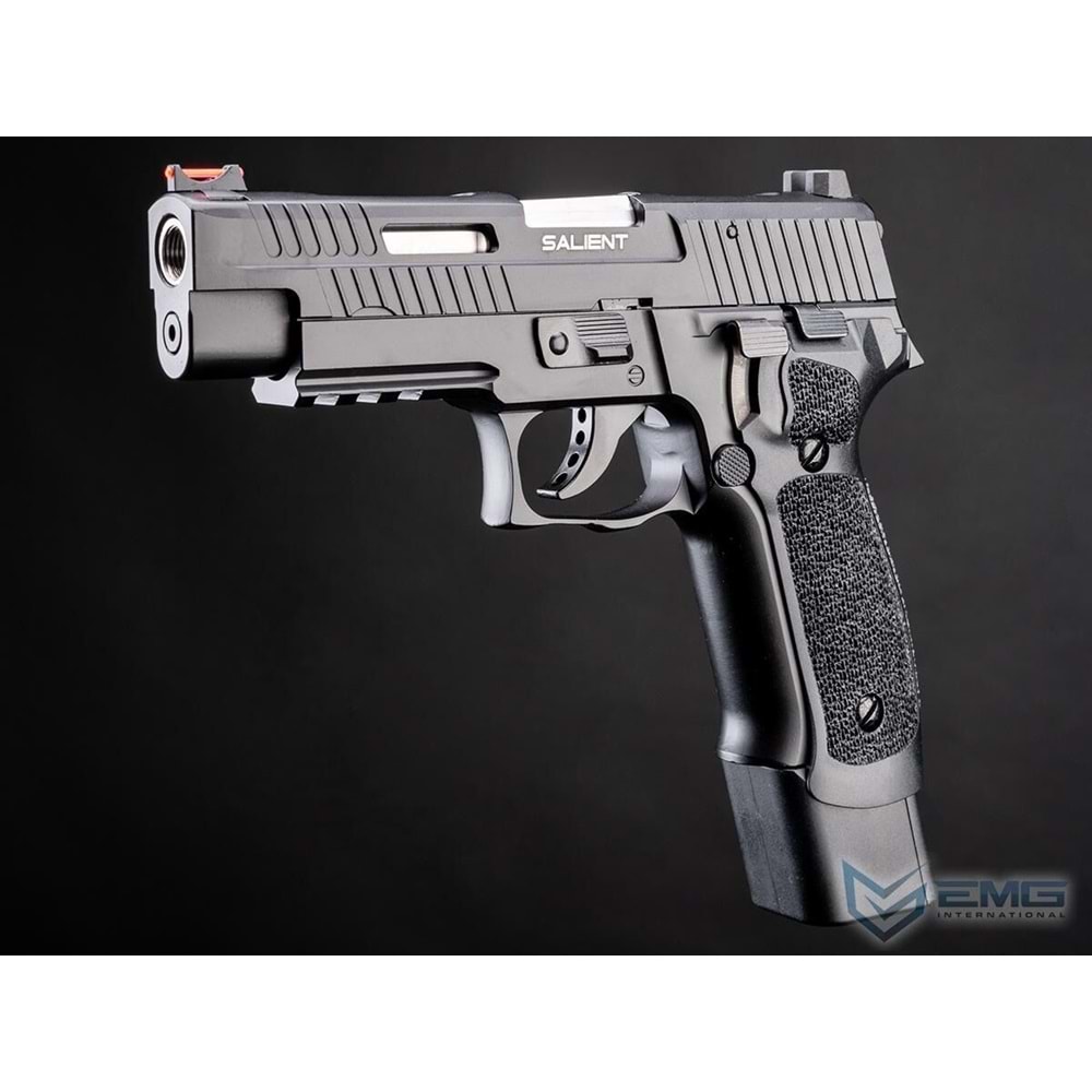 EMG Helios Salient Arms International Licensed SIG P226 CO2 Powered Gas Blowback Airsoft Tabanca Siyah