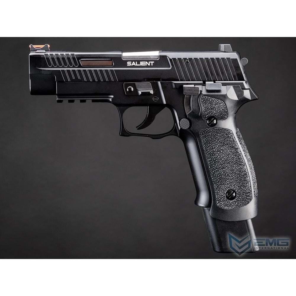 EMG Helios Salient Arms International Licensed SIG P226 CO2 Powered Gas Blowback Airsoft Tabanca Siyah