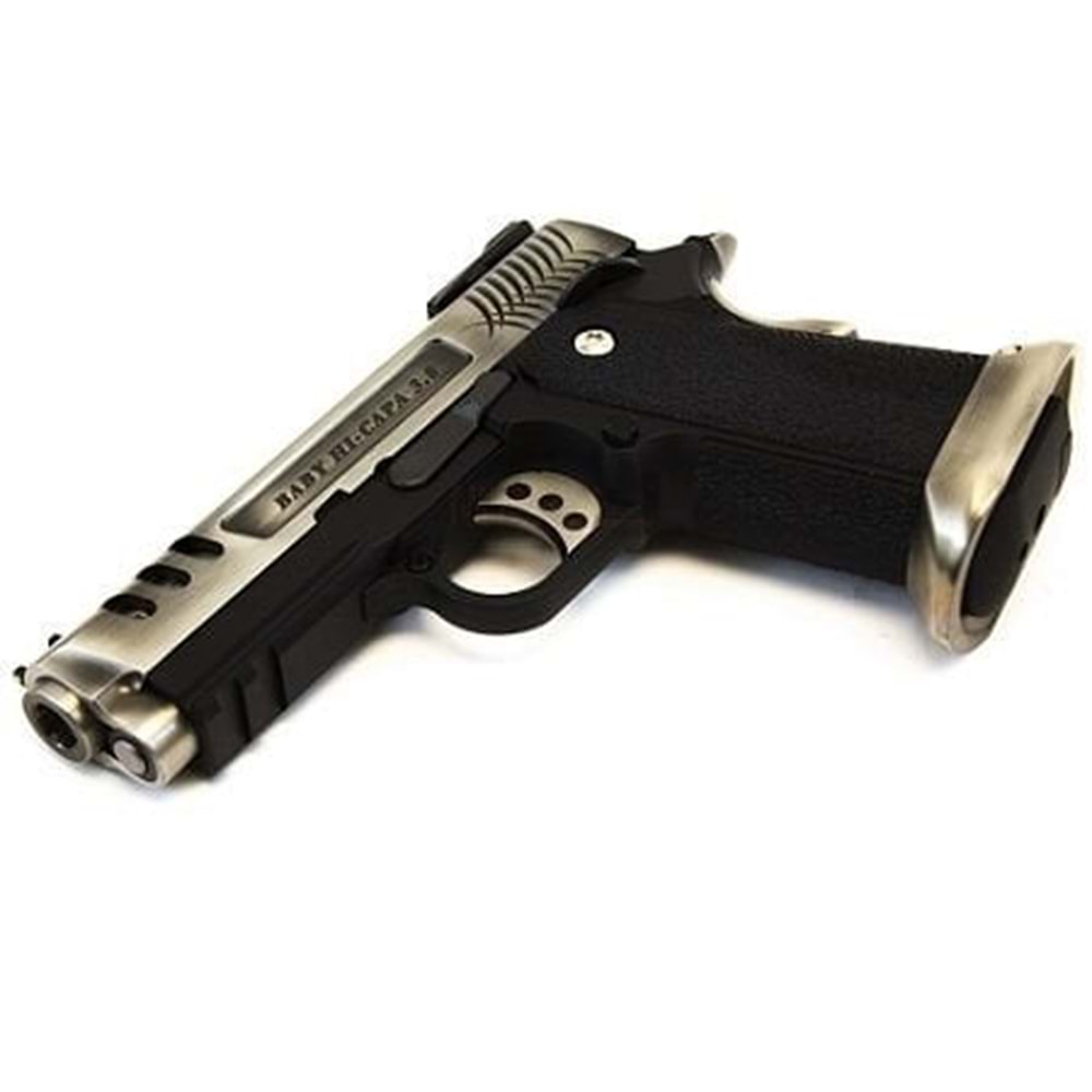WE E FORCE GEN2 HI-CAPPA 3.8 SILVER AIRSOFT TABANCA