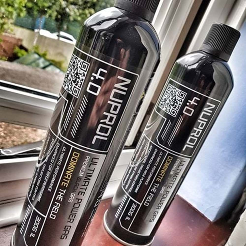 Nuprol 4.0 Airsoft BLACK Gas (Büyük Boy)