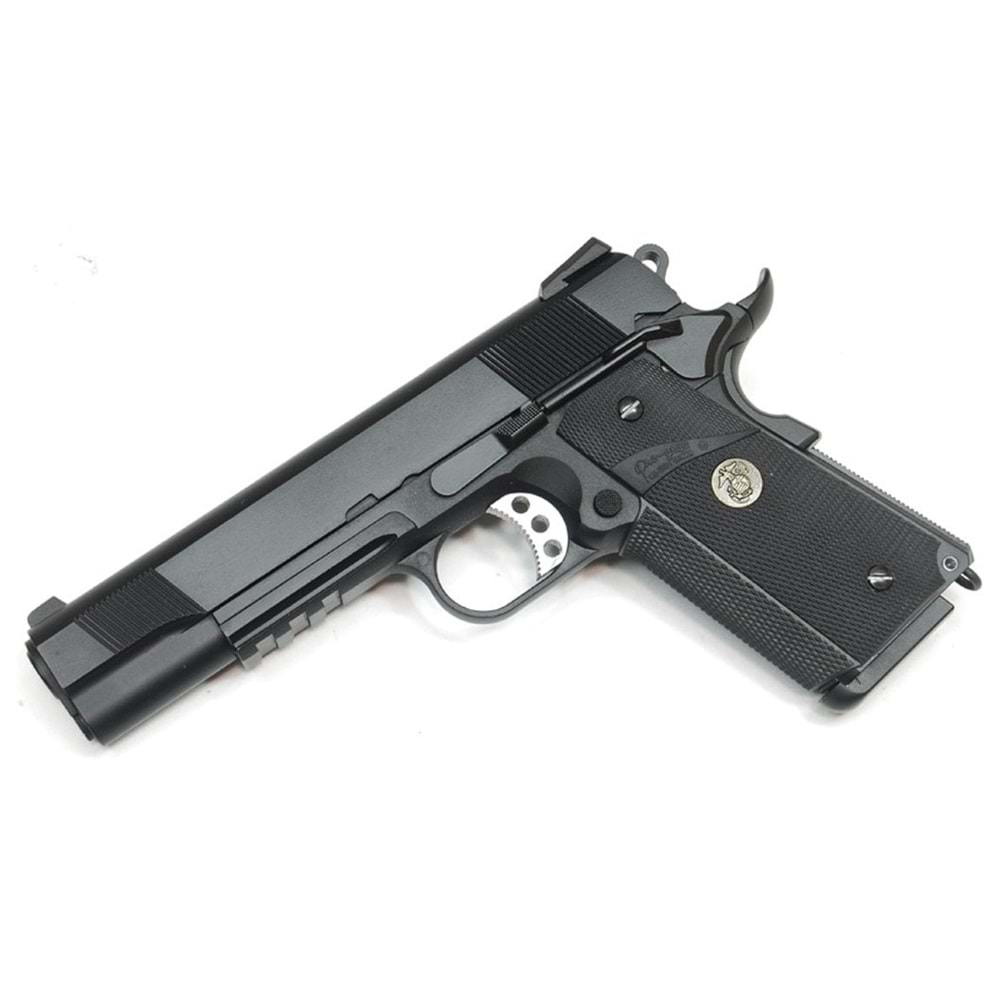 WE 1911 MEU RAIL SİYAH AIRSOFT TABANCA
