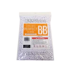 KWA 0.20G PERFECT BB Airsoft Mermi 4000 Adet