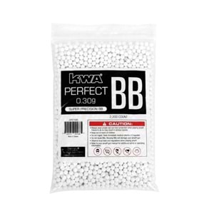 KWA 0.30G PERFECT BB Airsoft Mermi 2200 Adet