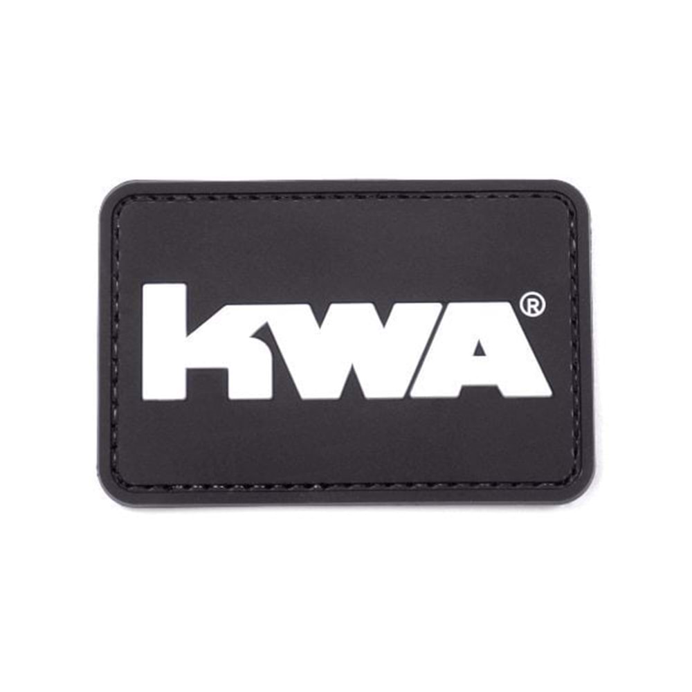 KWA LOGO PATCH PVC VELCRO