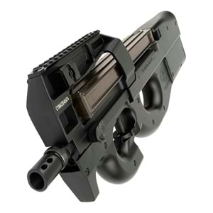 FN Lisanslı P90 Full Size Metal Gearbox Airsoft AEG / SIYAH