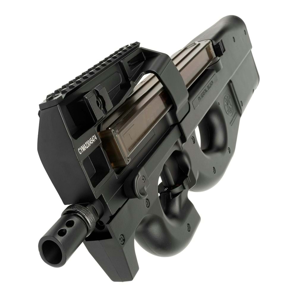 FN Lisanslı P90 Full Size Metal Gearbox Airsoft AEG / SIYAH