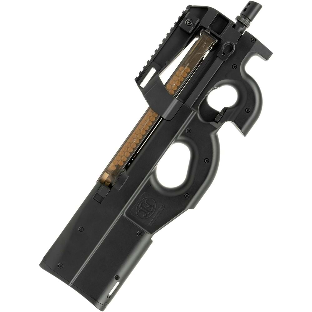 FN Lisanslı P90 Full Size Metal Gearbox Airsoft AEG / SIYAH
