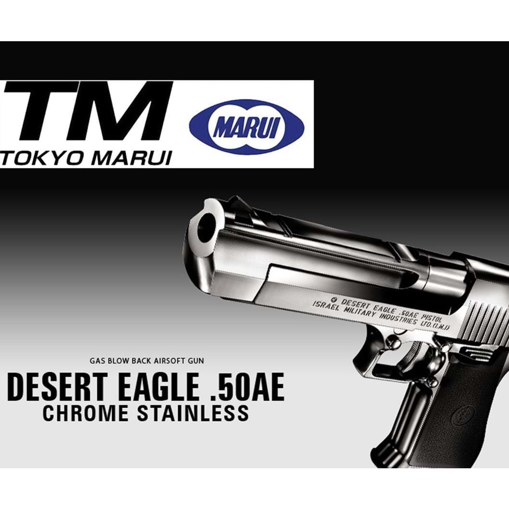 Desert Eagle TOKYO MARUI Silver .50AE Hard Kick GBB
