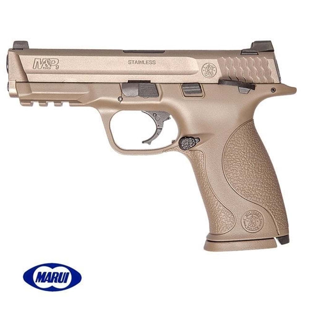 TOKYO MARUI M&P9 Vcustom GBB Airsoft Tabanca - Çöl Rengi