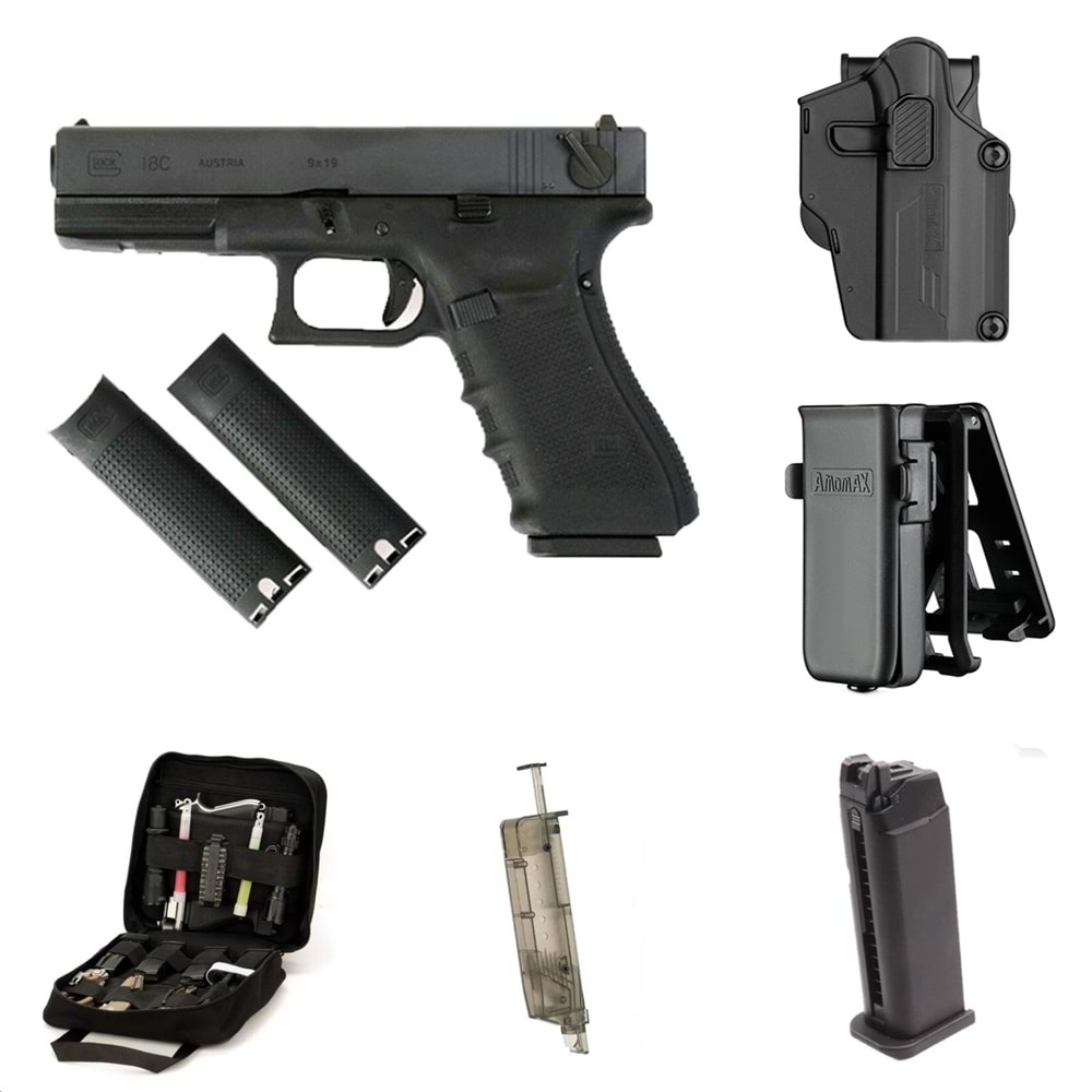 AVANTAJ PAKETİ Glock G18 Gen3 Black