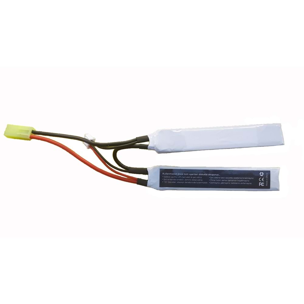 ISG 7.4V 2 YAPRAK TAMIYA 1100MAH 15C AİRSOFT LIPO PIL