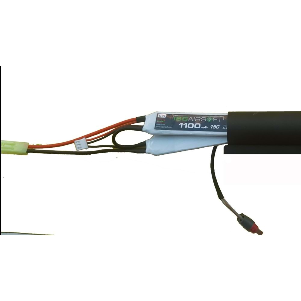 ISG 7.4V 2 YAPRAK TAMIYA 1100MAH 15C AİRSOFT LIPO PIL