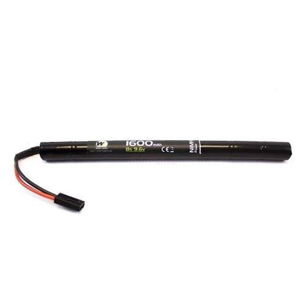 WE NP 1600mah 9.6v Nimh Stick Tip Şarjlı Pil