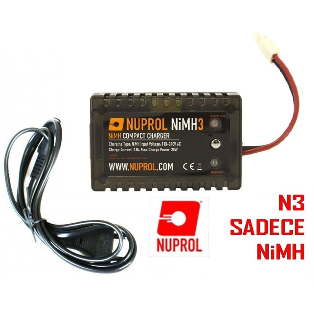 Nuprol N3 NiMH PIL ŞARJ ALETİ (8071)
