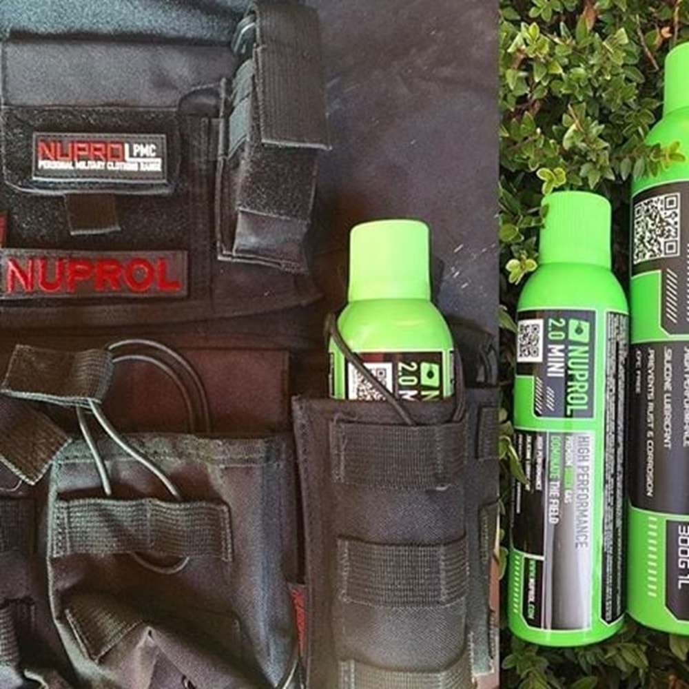 Nuprol Mini 2.0 Airsoft Green Gas (Küçük Boy)