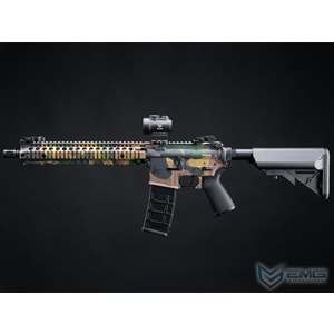 EMG Daniel Defense Lisanslı DDM4A1 WOODLAND Airsoft AEG Tüfeği, CYMA Platinum QBS