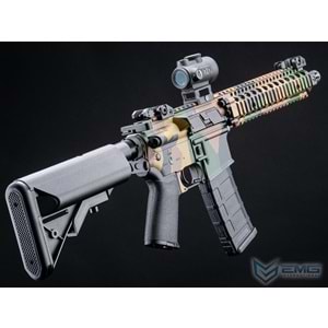 EMG Daniel Defense Lisanslı DDMK18 WOODLAND Airsoft AEG Tüfeği, CYMA Platinum QBS