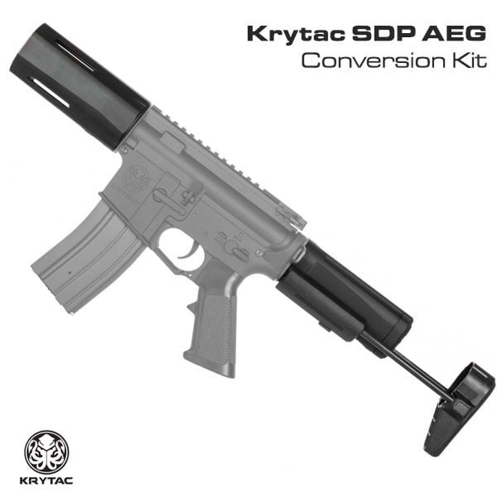 Krytac SDP AEG Conversion Dönüştürme Kiti - Siyah