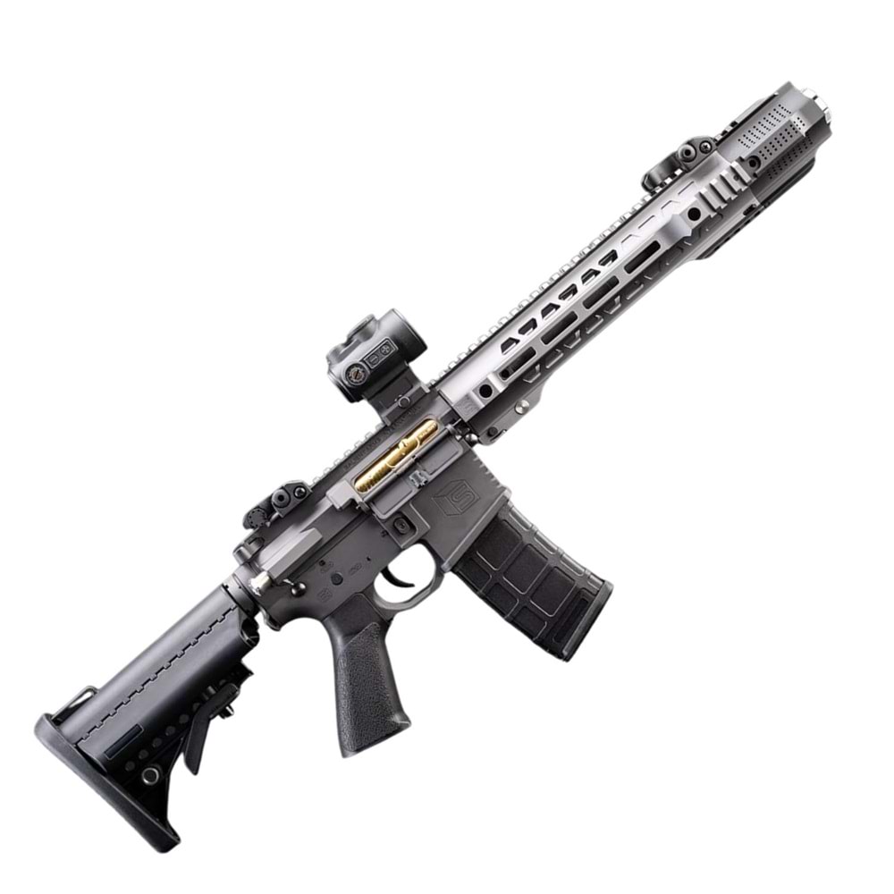 E&C Salient Arms SAI GRY M4 Airsoft AEG Jailbreak Muzzle (Grey / 13.5'' Rail)
