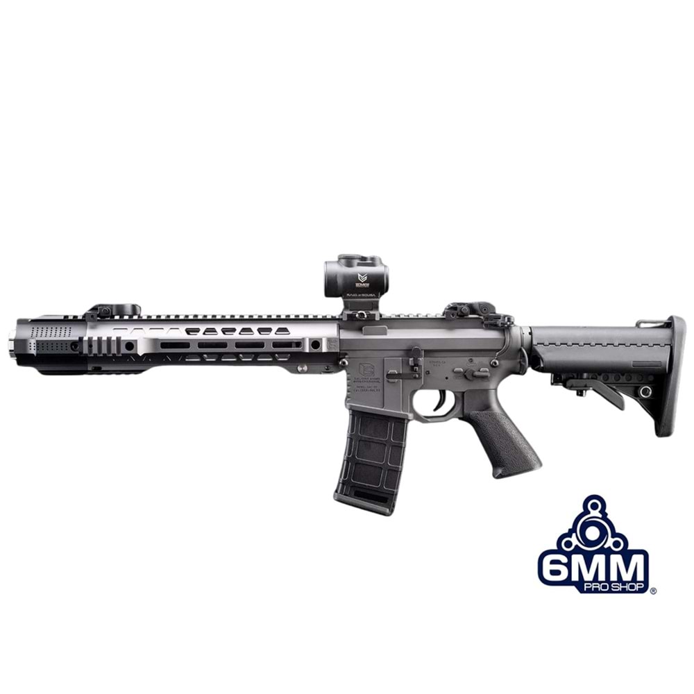 E&C Salient Arms SAI GRY M4 Airsoft AEG Jailbreak Muzzle (Grey / 13.5'' Rail)