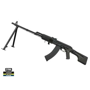CYMA CM052A Full Metal RPK Airsoft AEG Siyah - Katlanır dipçik - Bipod dahil