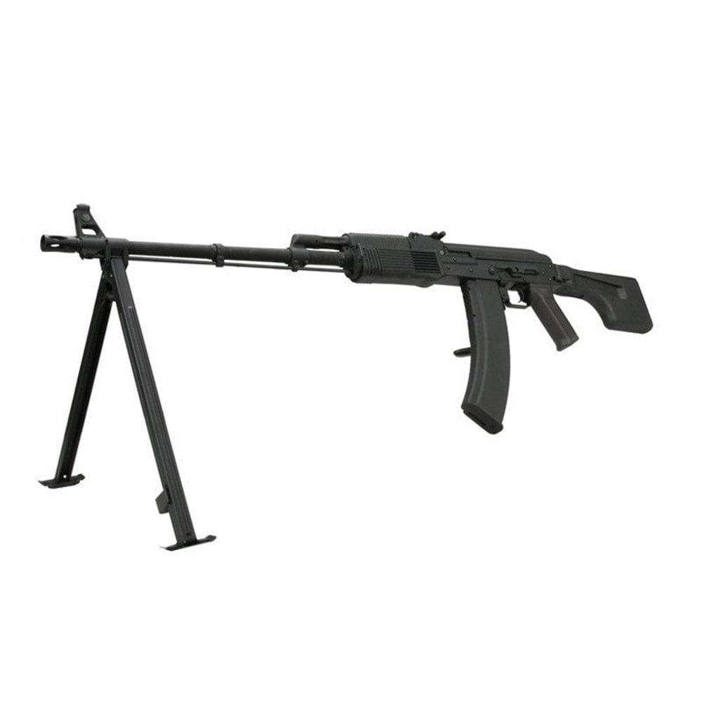 CYMA CM052A Full Metal RPK Airsoft AEG Siyah - Katlanır dipçik - Bipod dahil