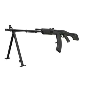 CYMA CM052A Full Metal RPK Airsoft AEG Siyah - Katlanır dipçik - Bipod dahil