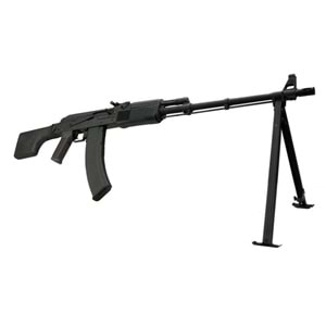 CYMA CM052A Full Metal RPK Airsoft AEG Siyah - Katlanır dipçik - Bipod dahil
