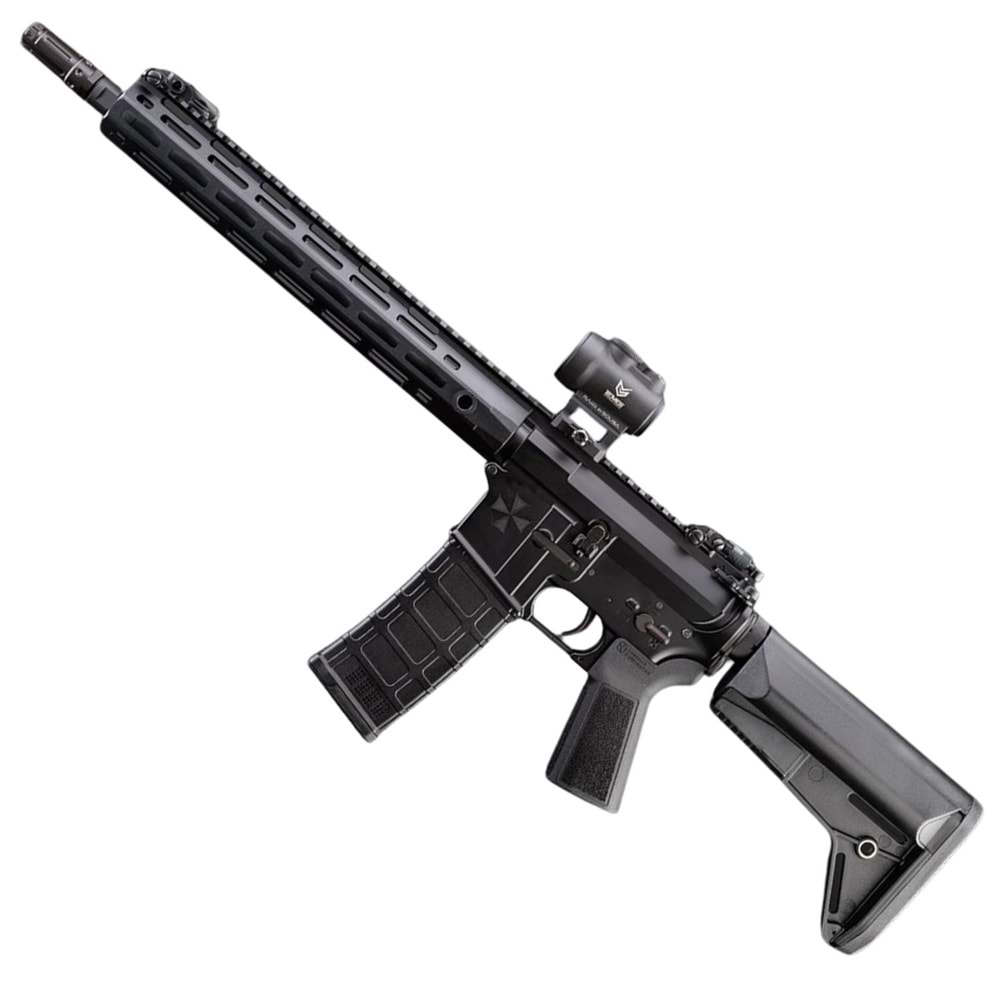 EMG Umbrella Corporation Weapons Research Group Licensed M4 M-LOK CYMA Platinum Airsoft AEG Tüfek GATE Aster Programmable MOSFET
