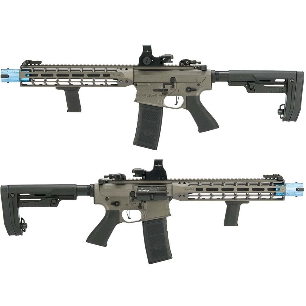 EMG Falkor AR-15 Blitz SBR Airsoft AEG Tüfek Falkor Grisi