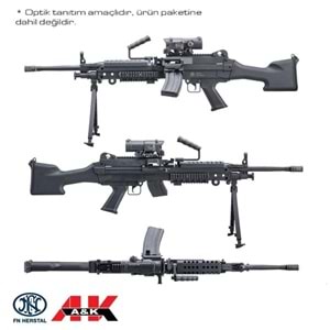 AK FN Lisanslı M249 ''Featherweight'' AEG Airsoft Makinalı Tüfek