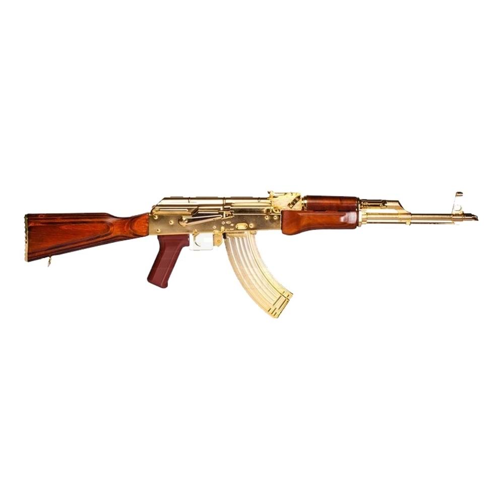 G&G Gerçek AĞAÇ - Altın Kaplama GKM Airsoft EBB Airsoft AEG Tüfek - Sınırlı Sayıda
