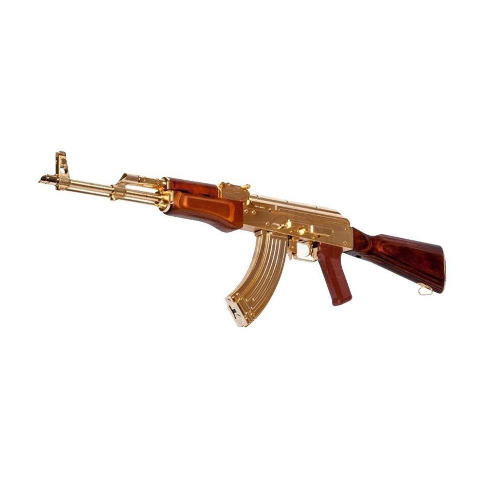 G&G Gerçek AĞAÇ - Altın Kaplama GKM Airsoft EBB Airsoft AEG Tüfek - Sınırlı Sayıda