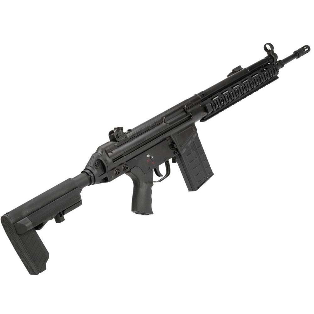 LCT G3 AR RIS Kundaklı AEG Airsoft Tüfek - Siyah