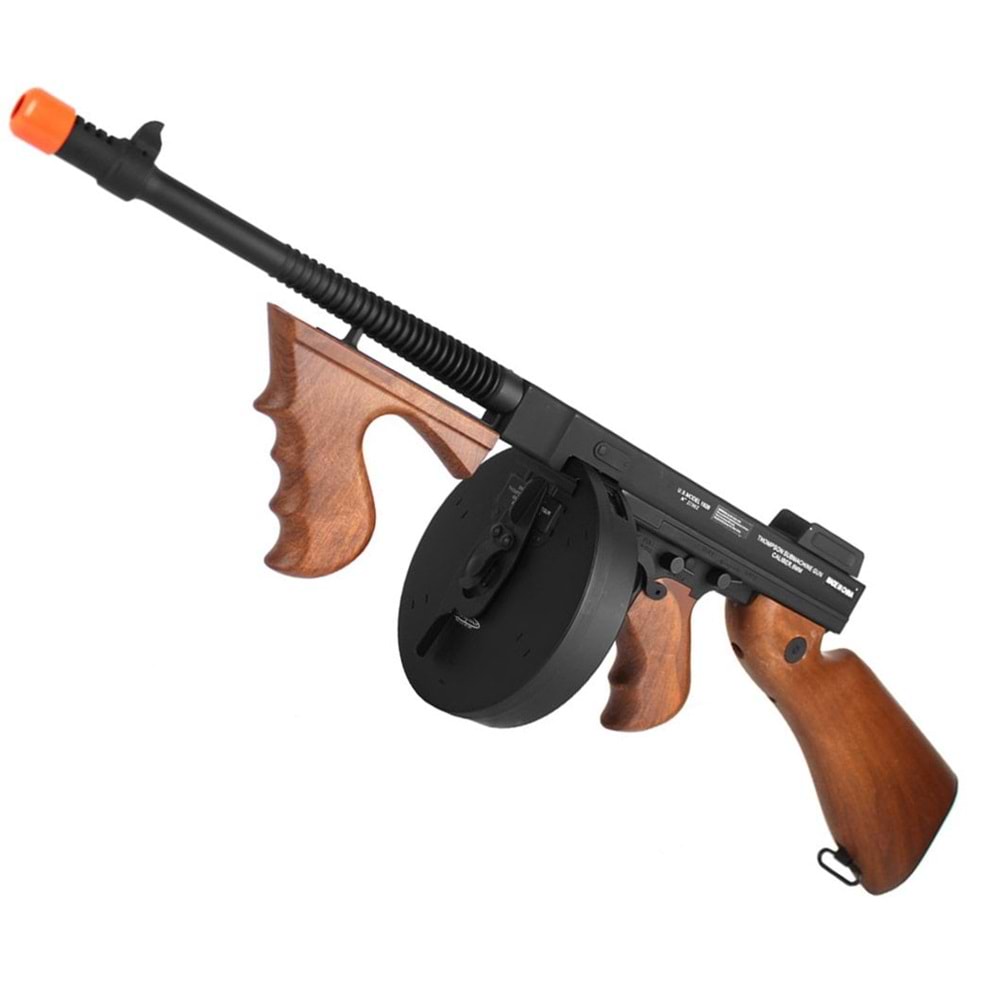 Thompson Hafif Makineli AEG Tüfek ''Chicago Typewriter'' TAMBUR ŞARJÖRLÜ