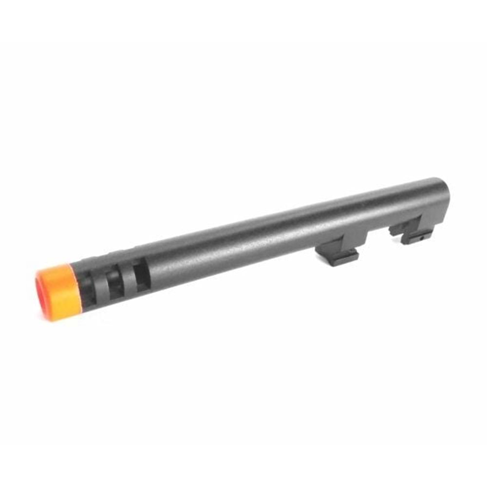 M93R II NS2 Polymer Ported Outer Barrel with Blaze Orange Tip (Part 3R)