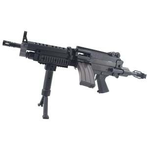 A&K T8 SPS M249K AEG LMG Air Rifle- Lightweight version Airsoft Tüfek