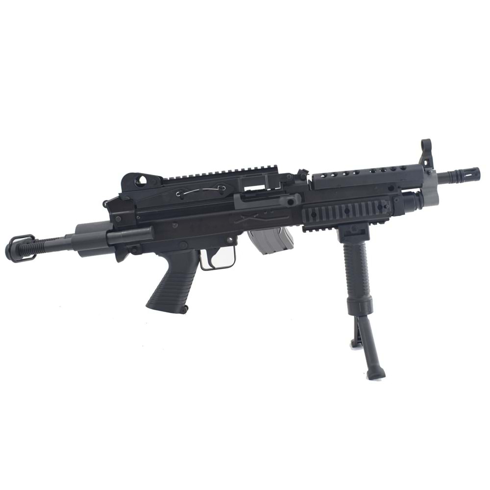 A&K T8 SPS M249K AEG LMG Air Rifle- Lightweight version Airsoft Tüfek