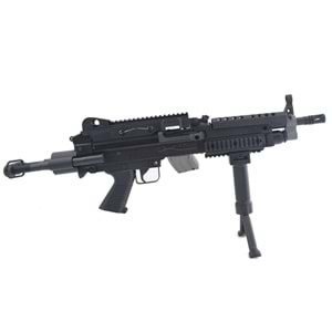 A&K T8 SPS M249K AEG LMG Air Rifle- Lightweight version Airsoft Tüfek