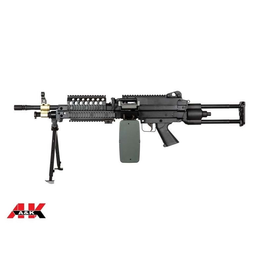 A&K M249 SPW Hafif Makinalı AEG Airsoft Tüfek