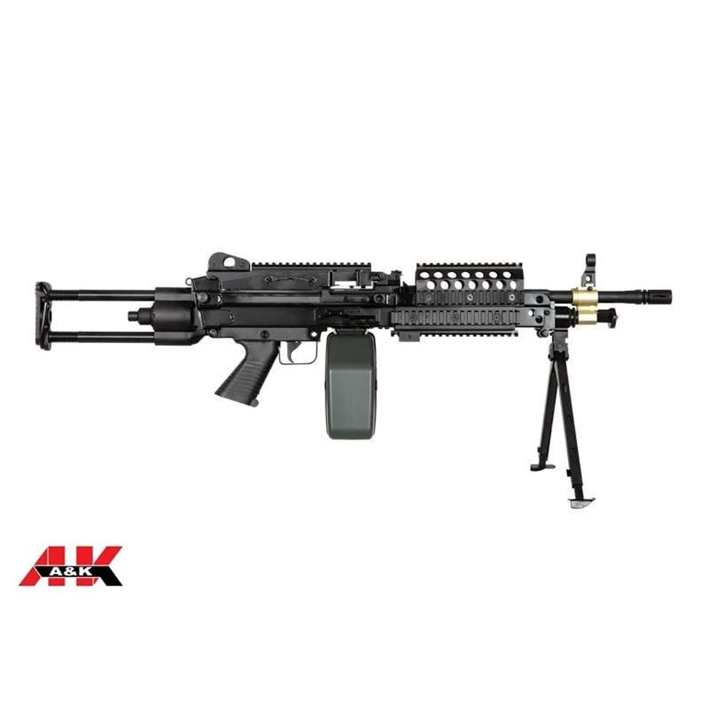 A&K M249 SPW Hafif Makinalı AEG Airsoft Tüfek