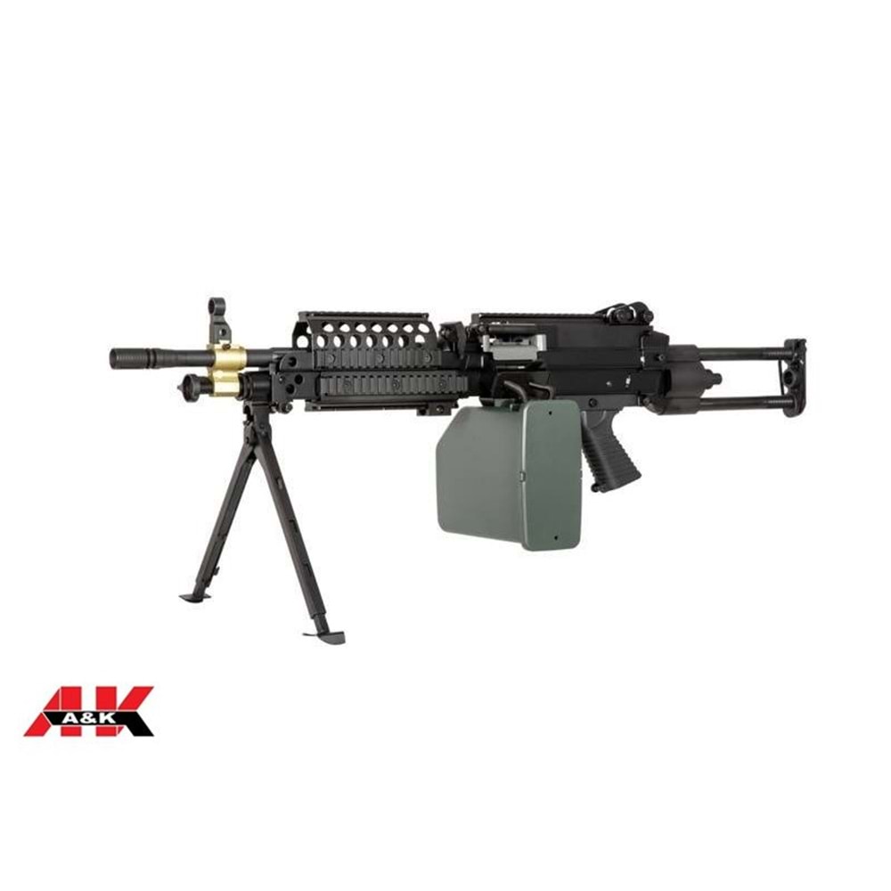 A&K M249 SPW Hafif Makinalı AEG Airsoft Tüfek
