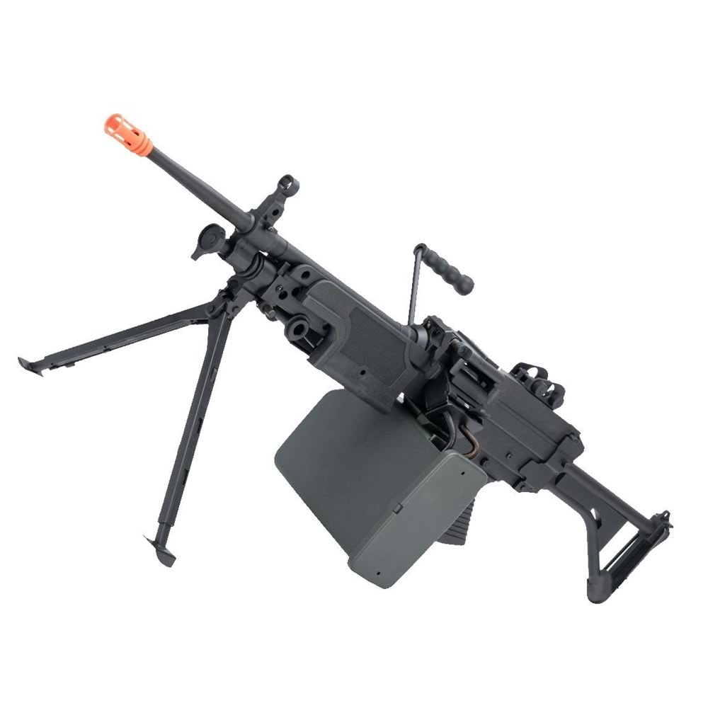 A&K FN Licensed ''Middleweight'' M249 Airsoft Machine Gun (MK I /Black)